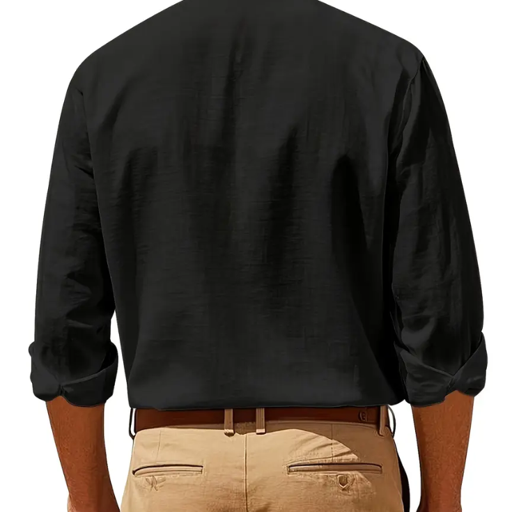 Elegant Black Shirt - chetamis